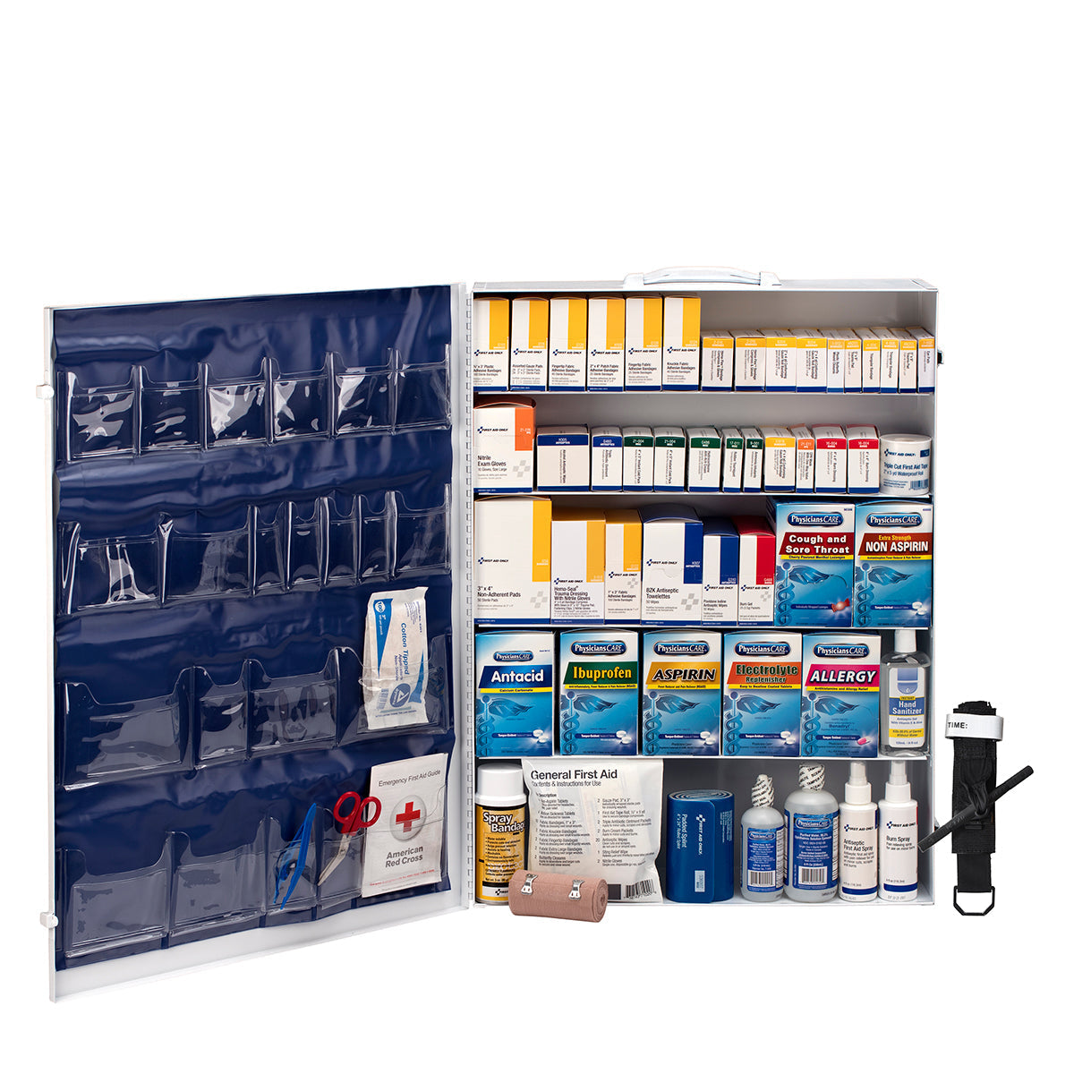First Aid Only 200 Person ANSI B 5 Shelf Cabinet 2021 Compliant