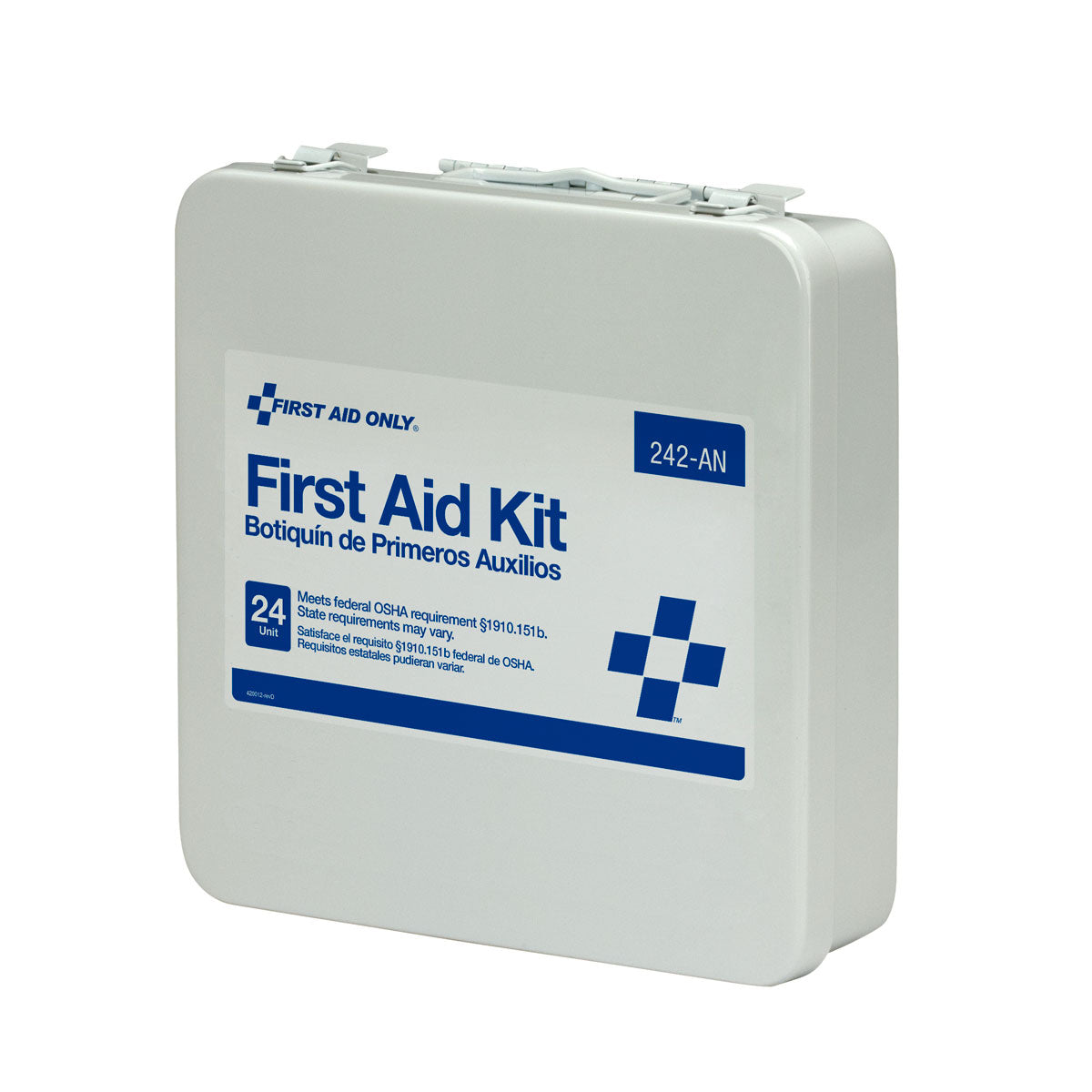 First Aid Only 24 Unit Kit Metal Case