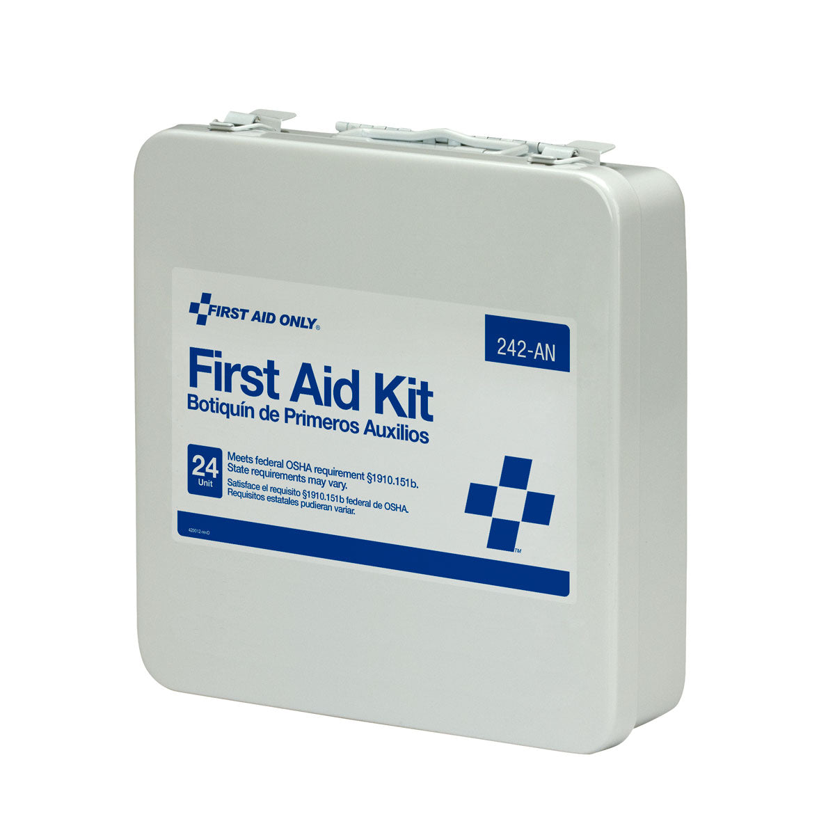 米軍放出品　FIRST AID KIT CASE ホワイト　送料無料 24 Unit First Aid Kit Metal Case - First Aid Only – firstaidonly