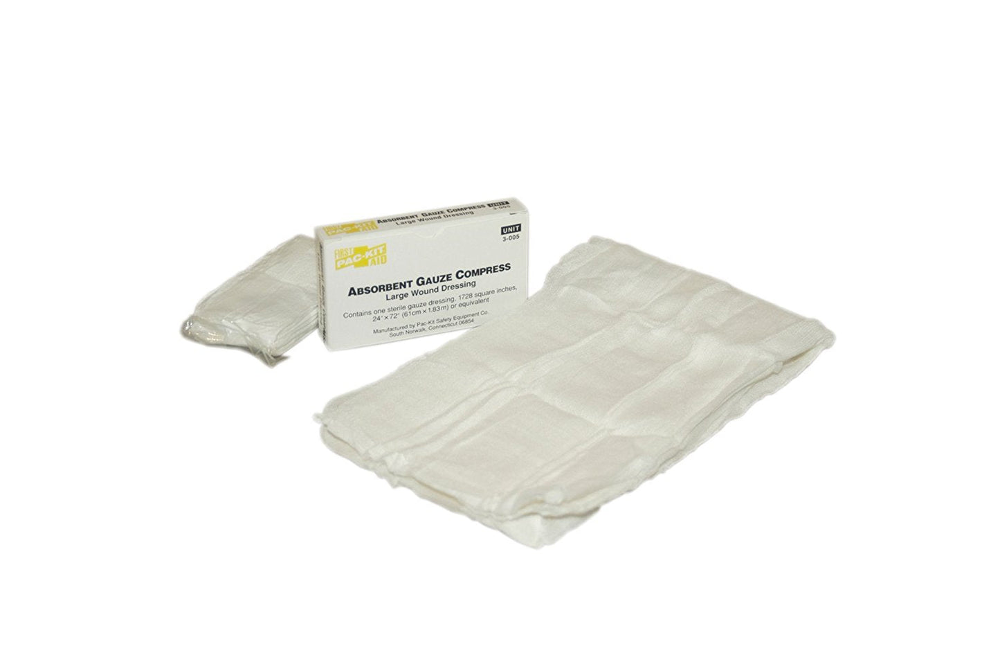 First Aid Only 24’’x72’’ Gauze Compress 1 Per Box