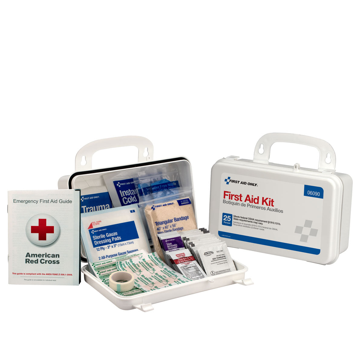25 Person Basic OSHA First Aid Kit - First Aid Only – firstaidonly