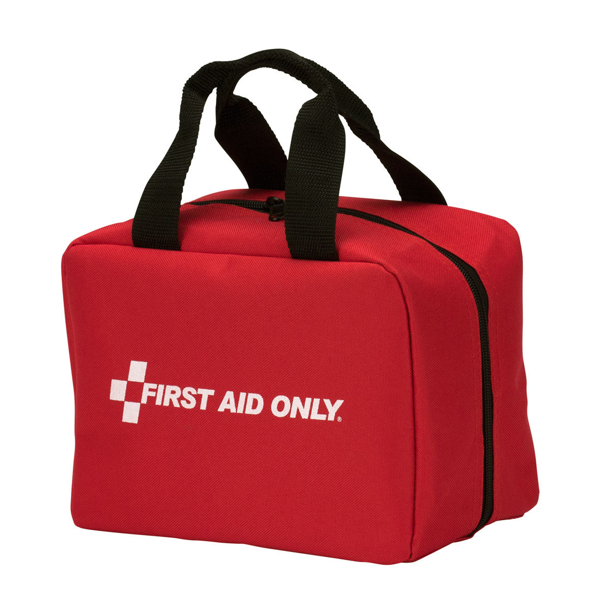 First Aid Only 25 Person Bulk Kit ANSI A Type I & II Soft Fabric Nylon Pouch Case