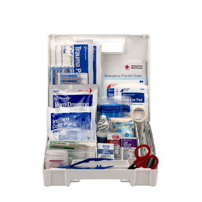 First Aid Only 25 Person Bulk Plastic Kit ANSI A + Type I & II