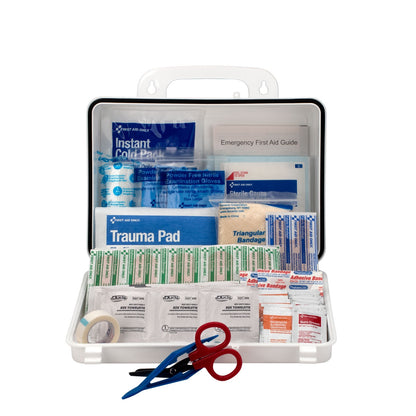 First Aid Only 25 Person Contractor Kit Plastic Case