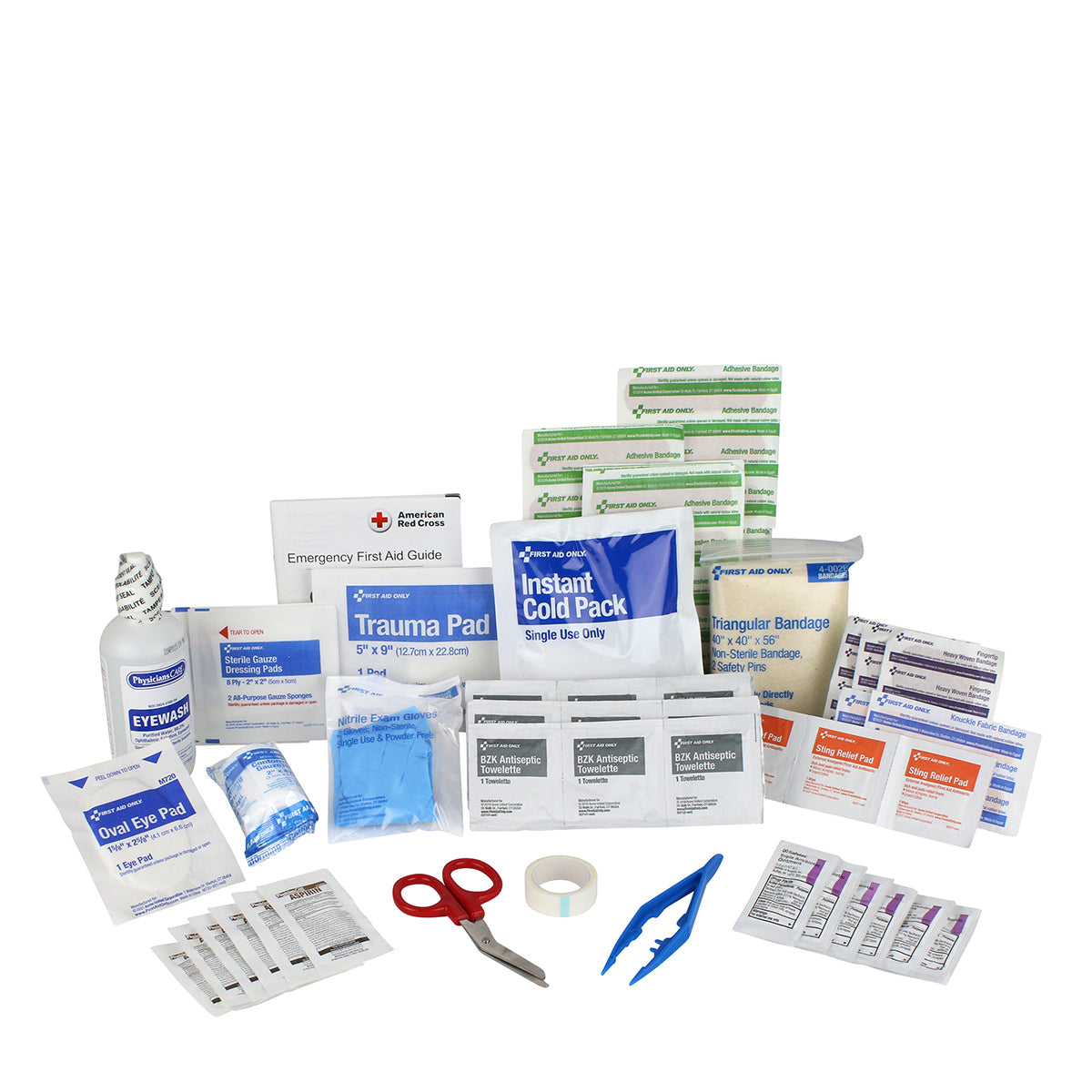25 Person First Aid Kit Refill (223-G 224-U/FAO) – firstaidonly