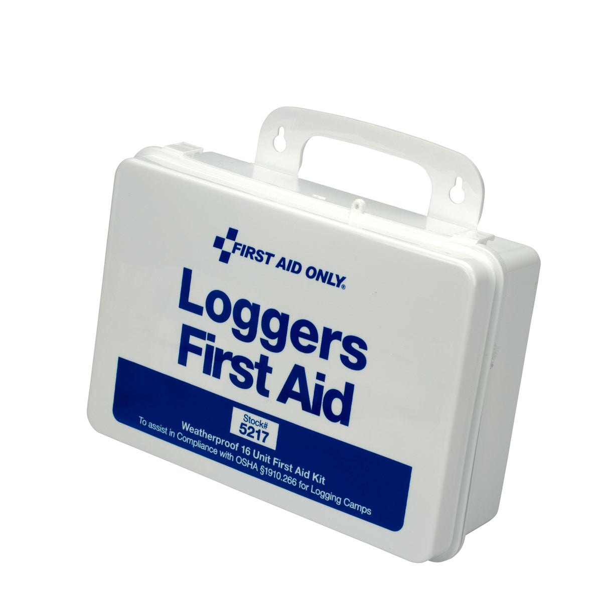 First Aid Only 25 Person Loggers Kit Plastic Case OSHA Compliant