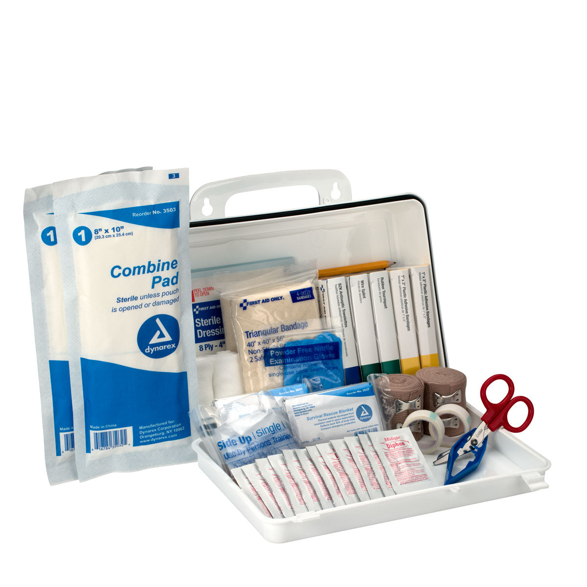 First Aid Only 25 Person Loggers Kit Plastic Case OSHA Compliant