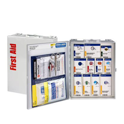 First Aid Only 25 Person Medium Metal SmartCompliance Cabinet without Medications