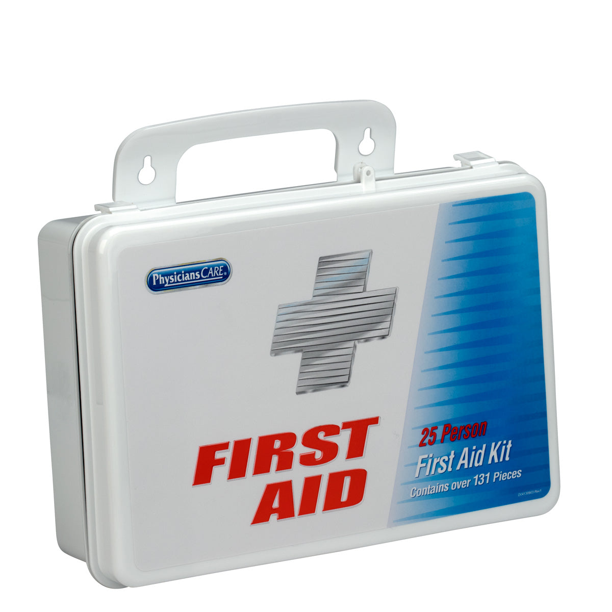 First Aid Only 25 Person Office Kit 130 Pieces Plastic Case OSHA Compliant