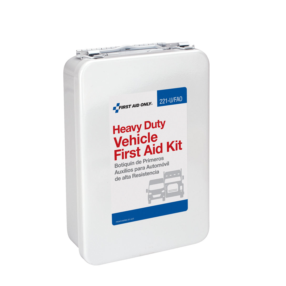 First Aid Only 25 Person Vehicle Kit Metal Case