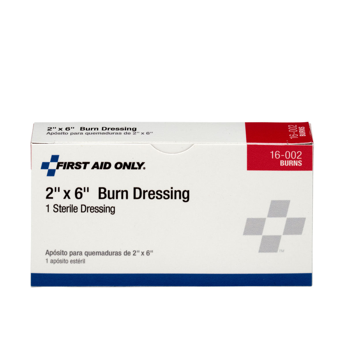 First Aid Only 2’’x6’’ Burn Dressing 1 Per Box