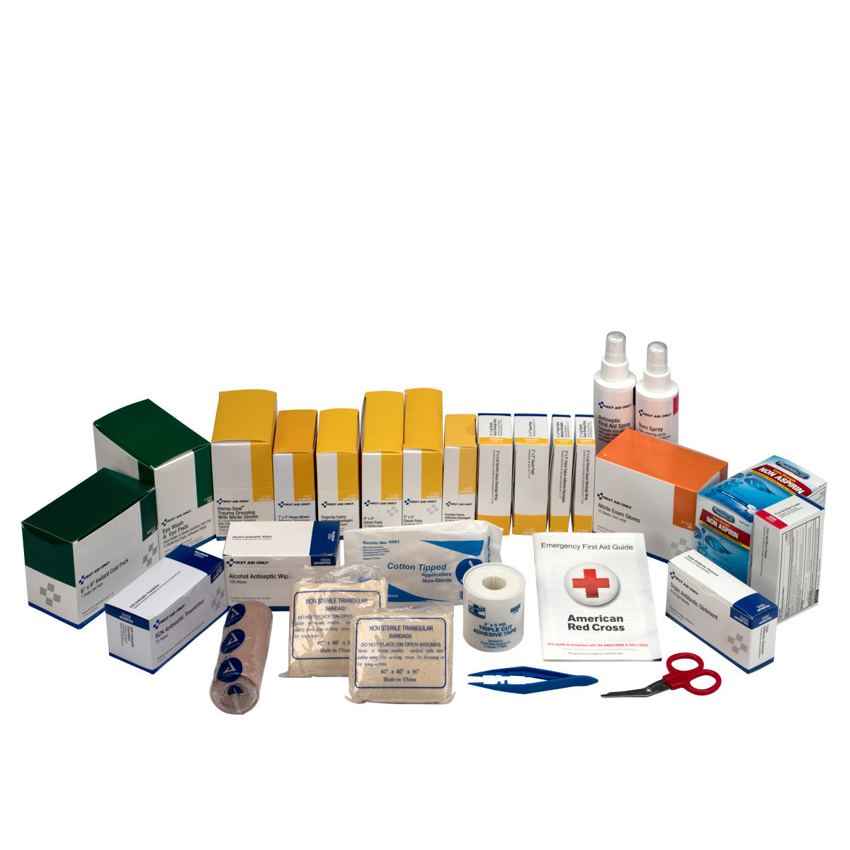 First Aid Only 3 Shelf Cabinet Refill Pack