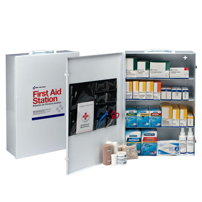 First Aid Only 4 Shelf OSHA Station