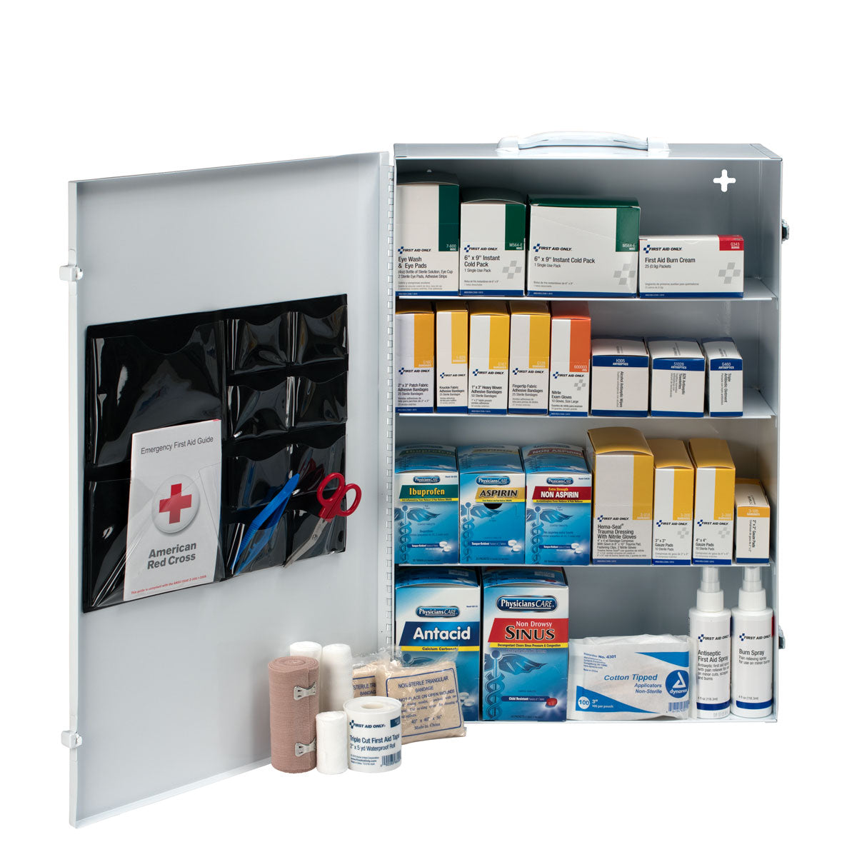 First Aid Only 4 Shelf OSHA Station