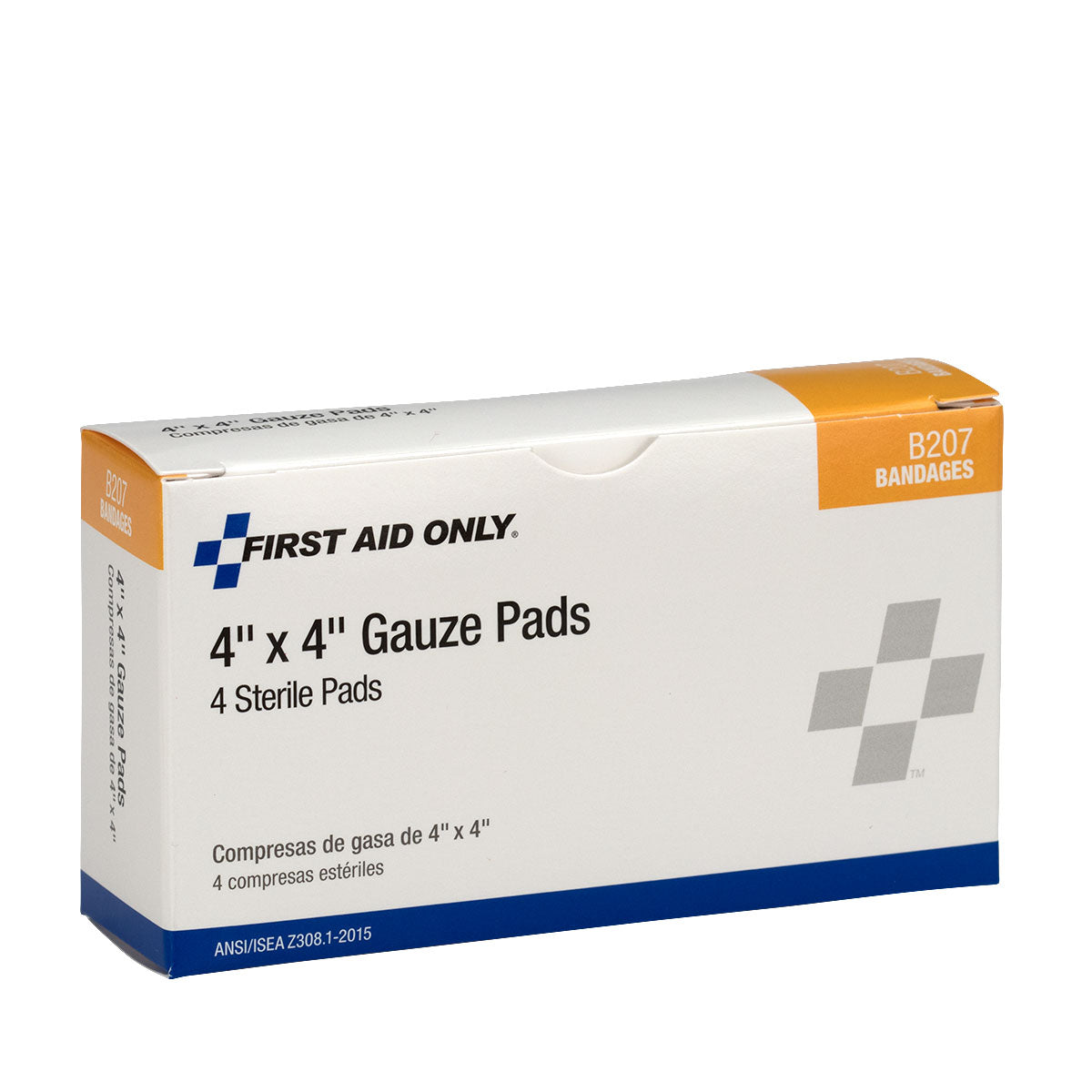 First Aid Only 4’’x 4’’ Sterile Gauze Pads 4 Per Box