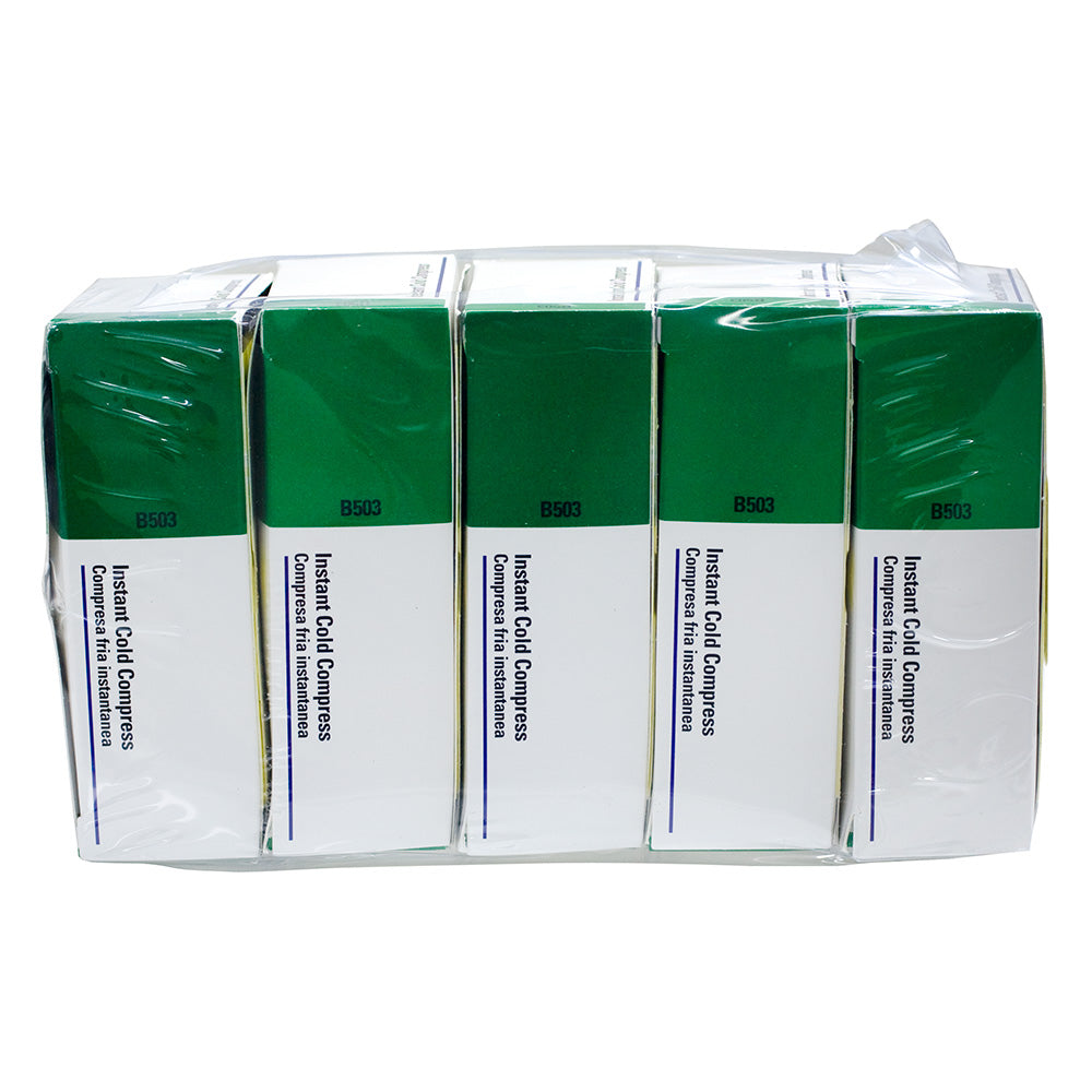 First Aid Only 4’’x 5’’ Instant Cold Pack 1 Box of 5