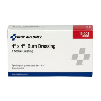 First Aid Only 4’’x4’’ Burn Dressing 1 Per Box