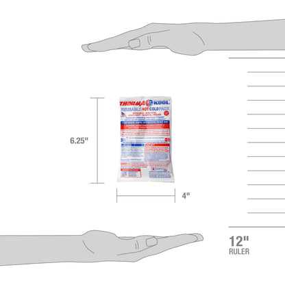 First Aid Only 4’’x6’’ Reusable Hot/Cold Pack - Case of 12