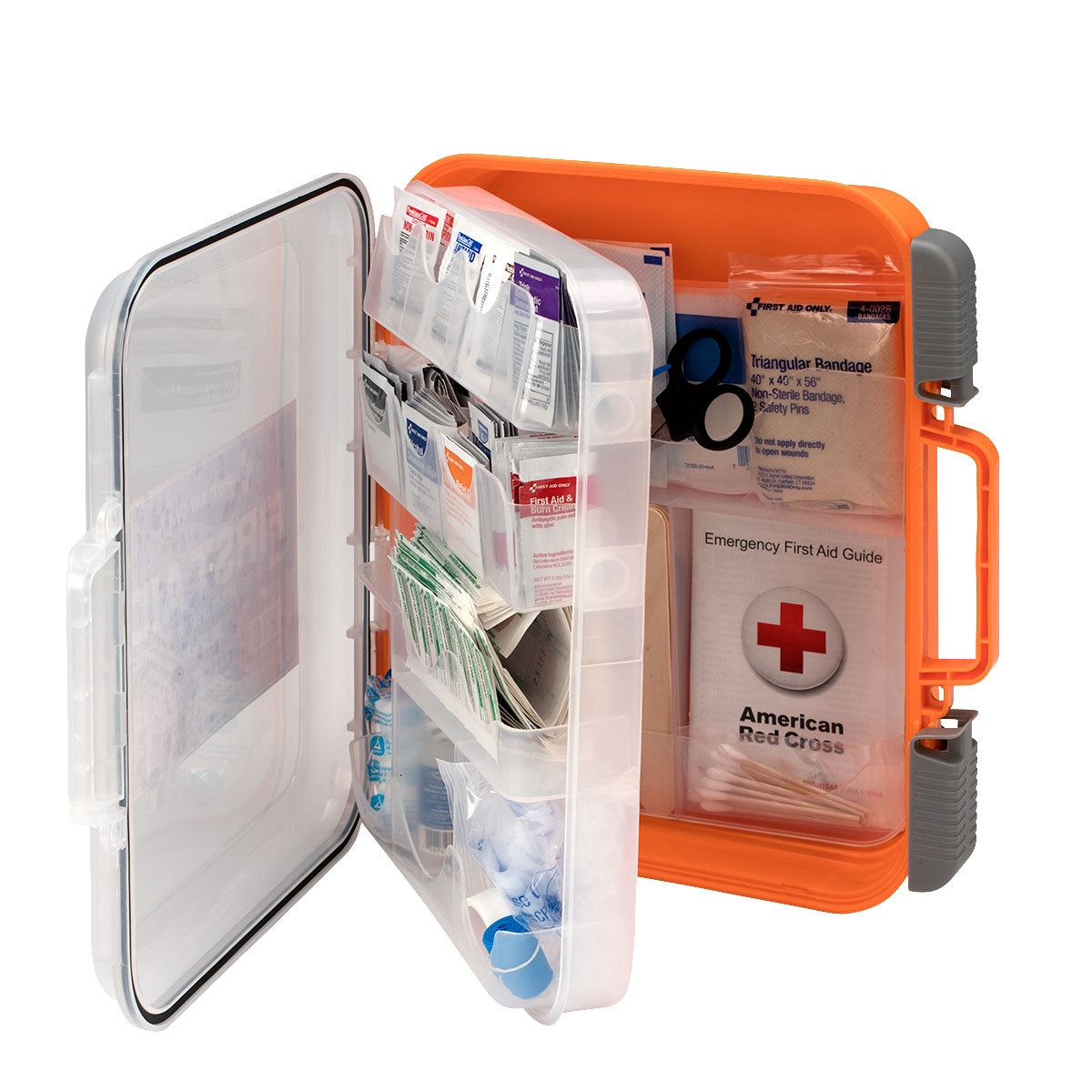 50 Person ANSI A + 216 Piece First Aid Kit Plastic – firstaidonly