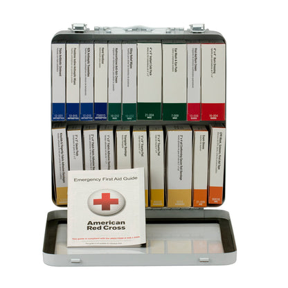 First Aid Only 50 Person ANSI A 24 Unit Metal Kit 2021 Compliant