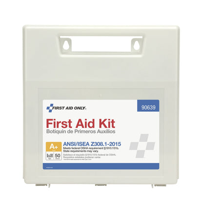 First Aid Only 50 Person ANSI A + Bulk Kit Plastic