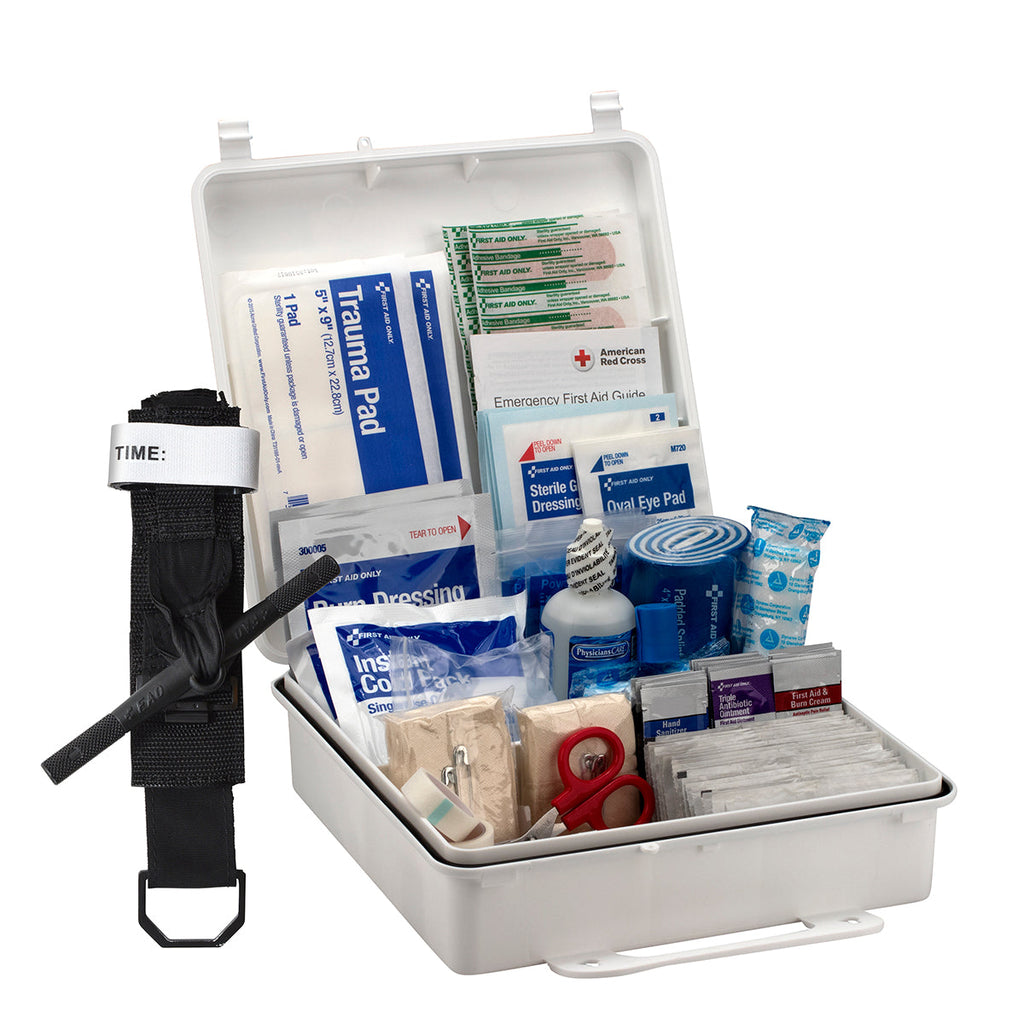 50 Person ANSI B Plastic First Aid Kit ANSI 2021 – firstaidonly