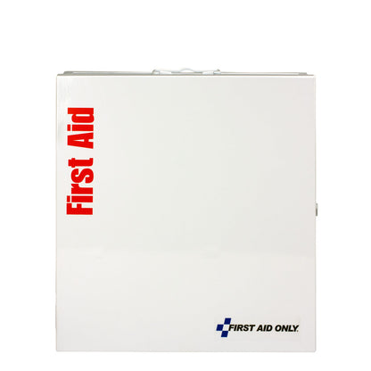 First Aid Only 50 Person Large Metal SmartCompliance Cabinet without medications