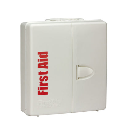 First Aid Only 50 Person Large Plastic SmartCompliance ANSI A Cabinet with Medications 2021 Compliant