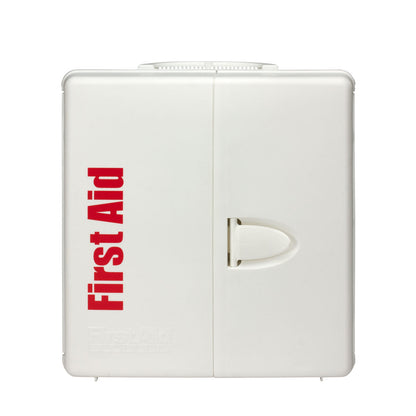 First Aid Only 50 Person Large Plastic SmartCompliance Food Service Cabinet without Medications