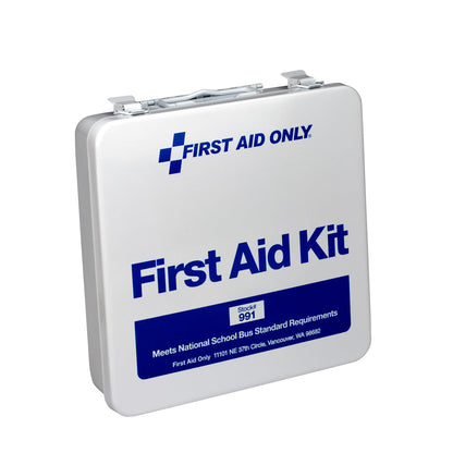 First Aid Only 50 Person National Standard Bus Kit Steel Case