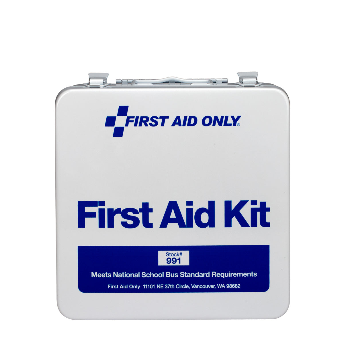 First Aid Only 50 Person National Standard Bus Kit Steel Case