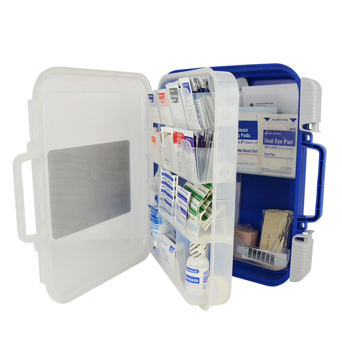 First Aid Only 50 Person ReadyCare ANSI A Large Kit Plastic Case 2021 Compliant