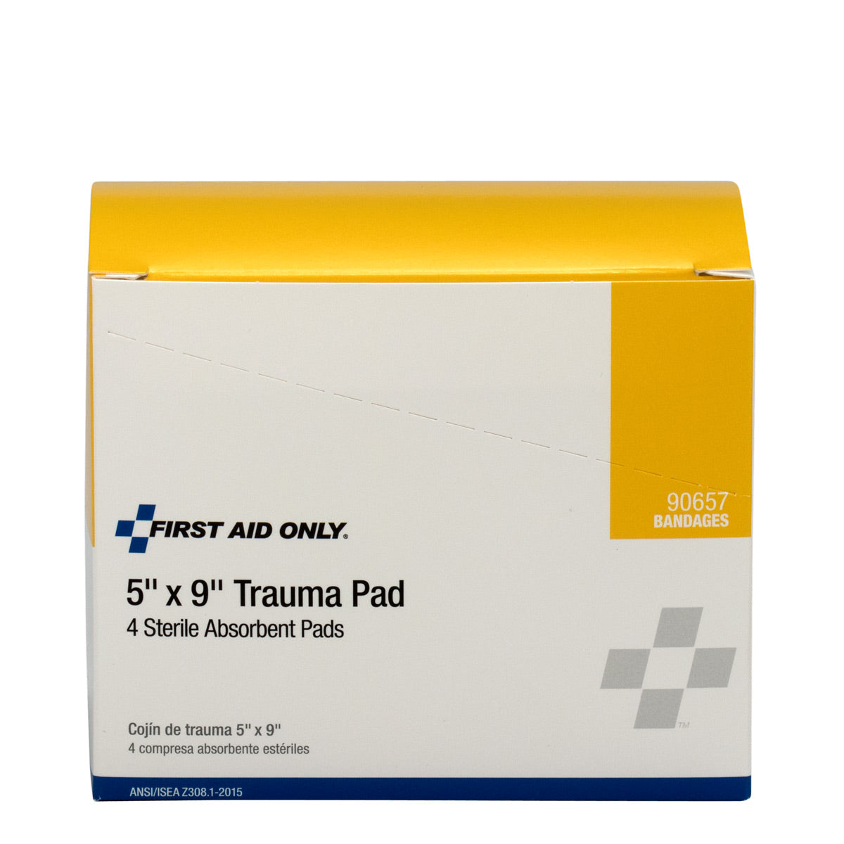 First Aid Only 5’’x9’’ Trauma Pad 4 Per Box