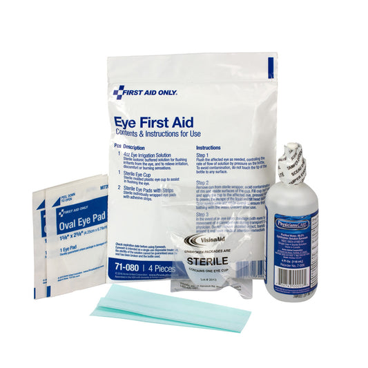 First Aid Only 6 Piece Eye Wound Triage Pack - Treatment