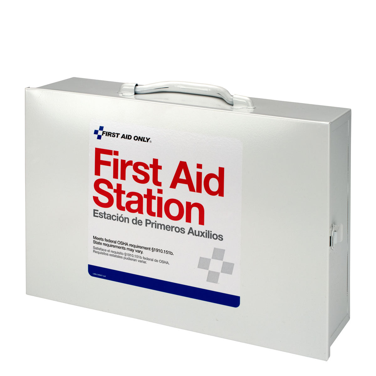 First Aid Only 75 Person 2 Shelf Steel Cabinet