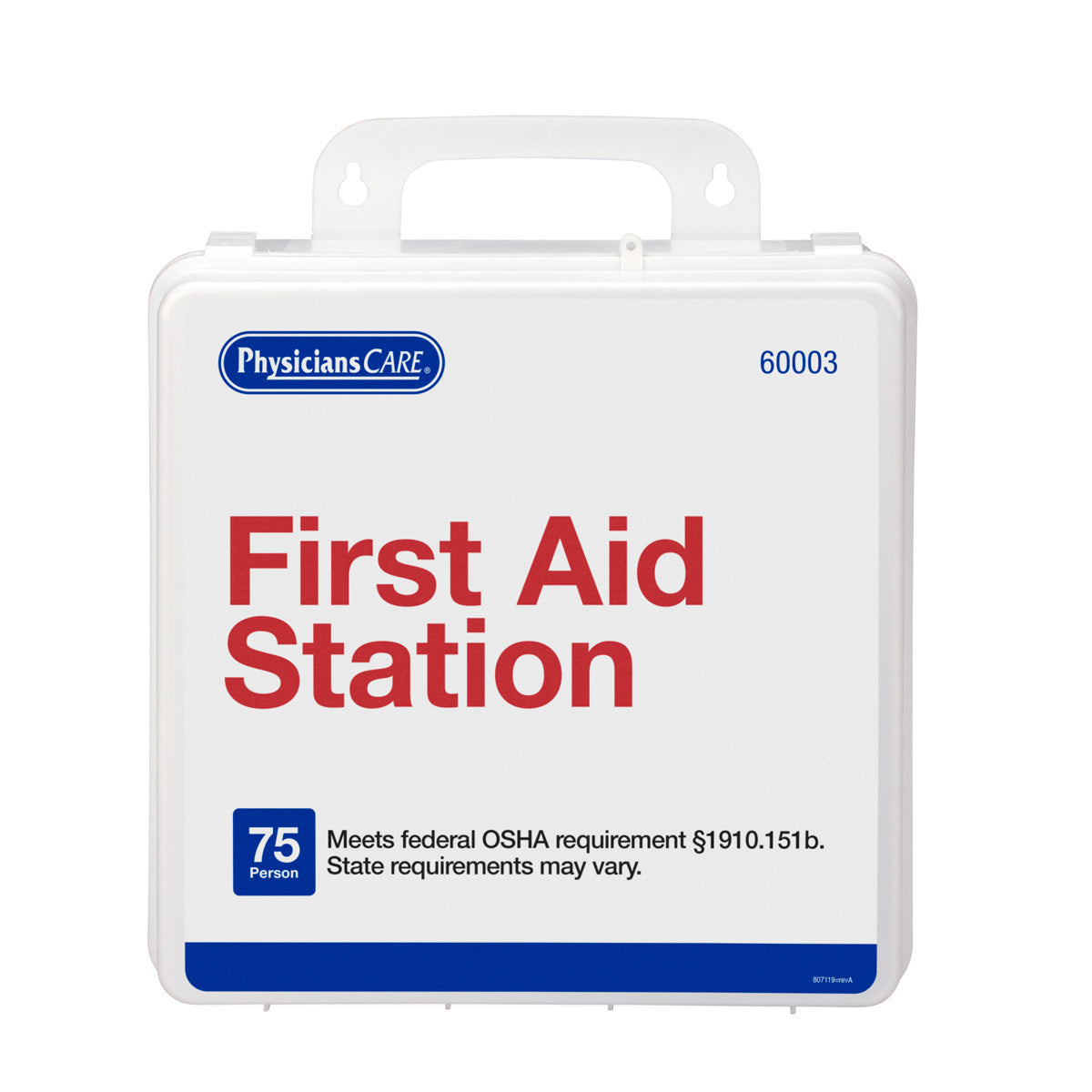First Aid Only 75 Person Office Kit 312 Pieces Plastic Case