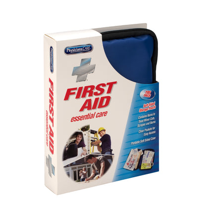 First Aid Only Essential Care Soft Sided Kit 195 Pieces