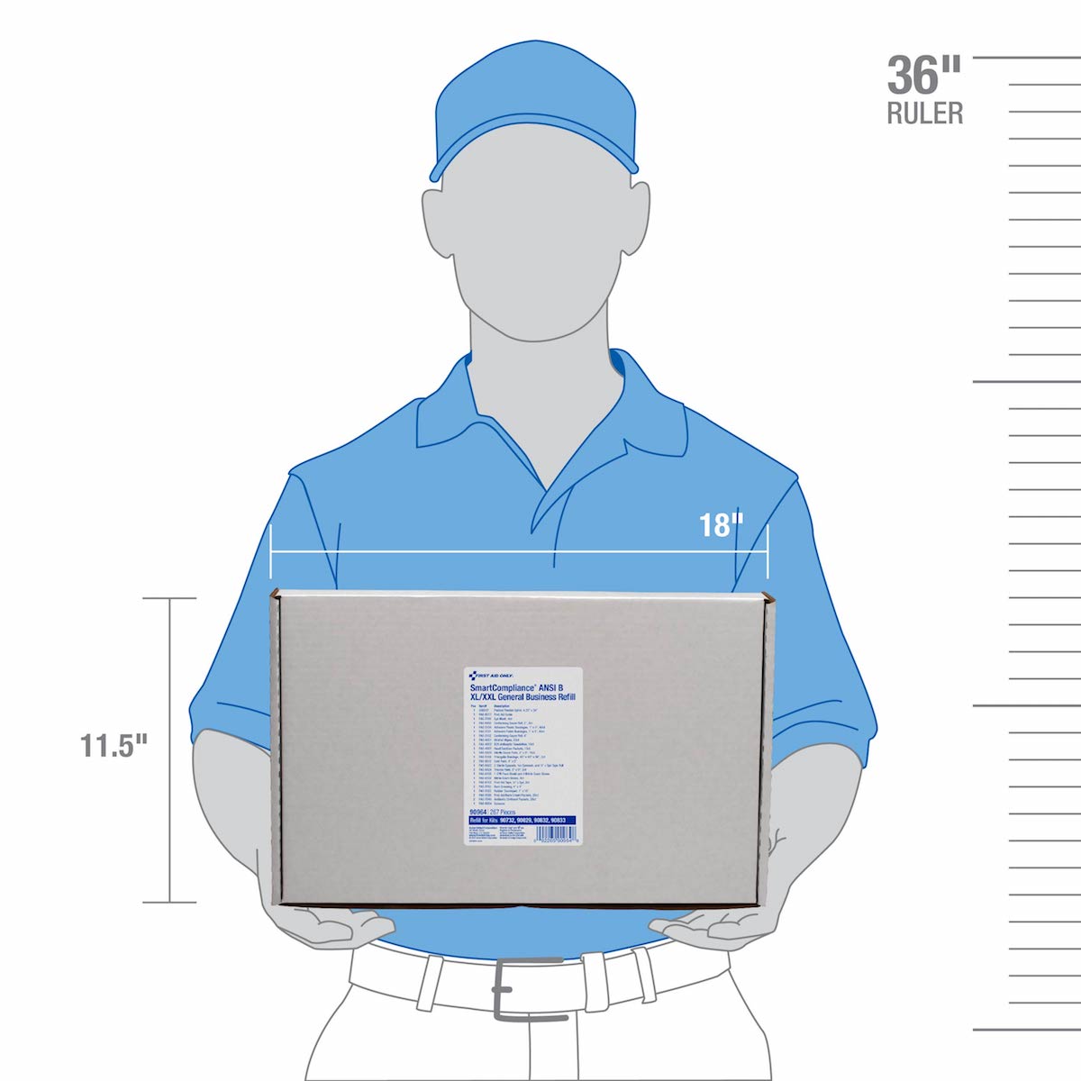 First Aid Only SmartCompliance ANSI B General Business Refill