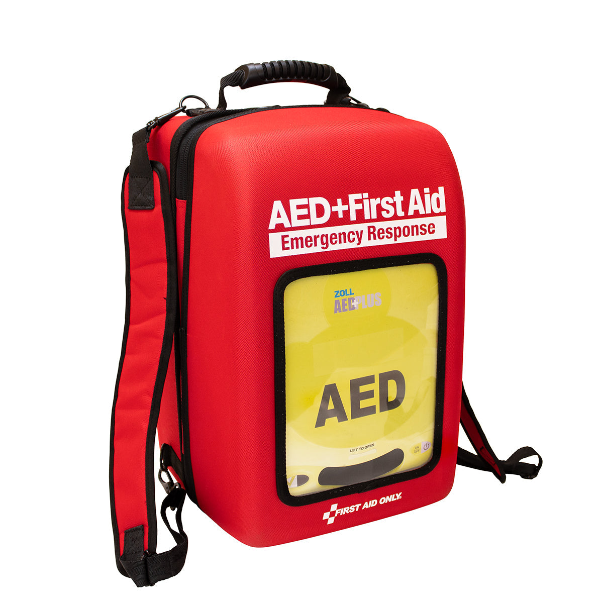 First Aid Only AED + First Emergency Response Bag (AED Sold Separately)