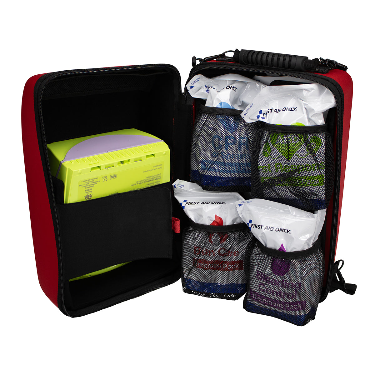 First Aid Only AED + First Emergency Response Bag (AED Sold Separately)