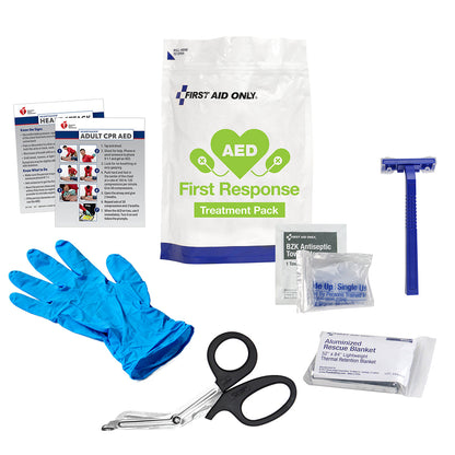First Aid Only AED Response Treatment Pack