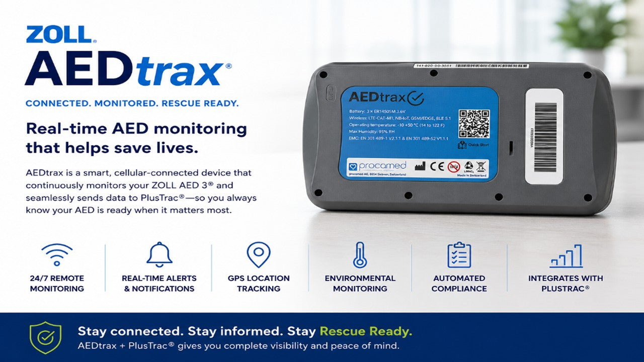 First Aid Only AEDtrax Device