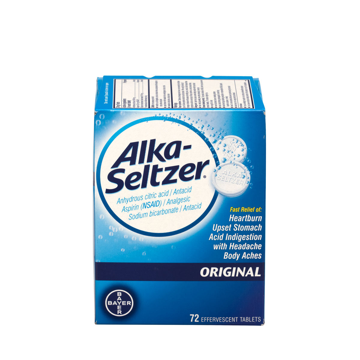 Alka-Seltzer 72 tablets/box - First Aid Only – firstaidonly