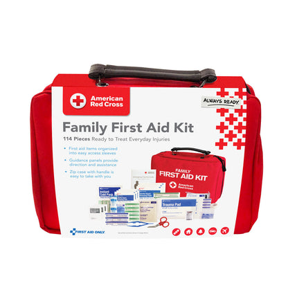 First Aid Only American Red Cross Deluxe Family Kit