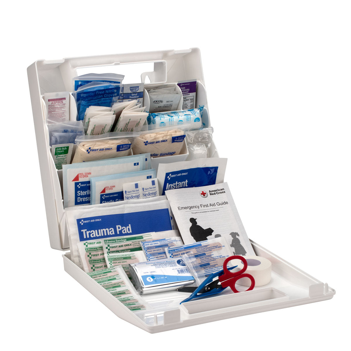 American Red Cross Deluxe Family First Aid Kit Plastic – firstaidonly