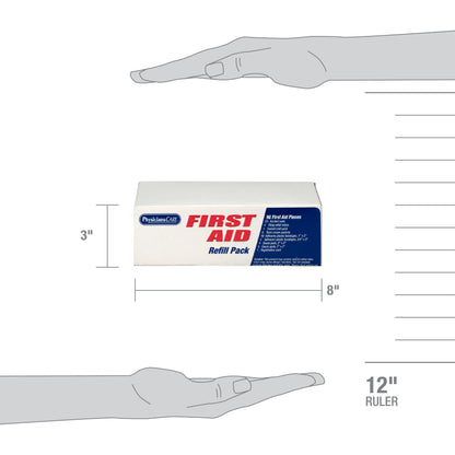 First Aid Only Basic Refill Kit: 95 Pieces