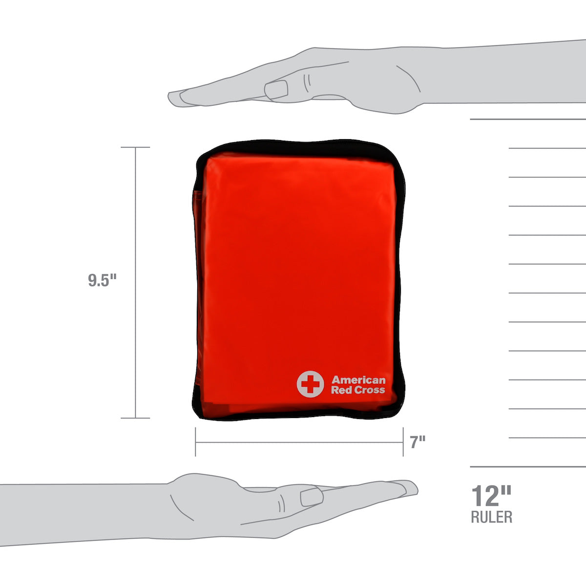 First Aid Only Be Red Cross Ready Kit