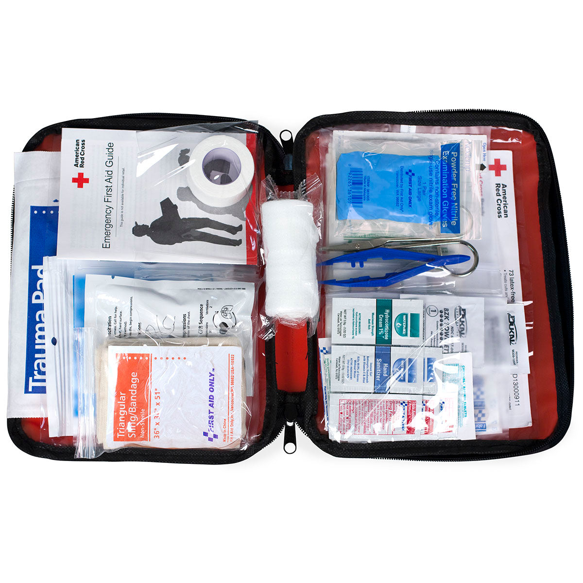 First Aid Only Be Red Cross Ready Kit