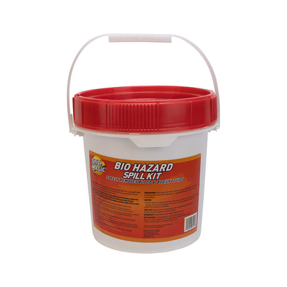 First Aid Only Biohazard Spill Kit Pail Container