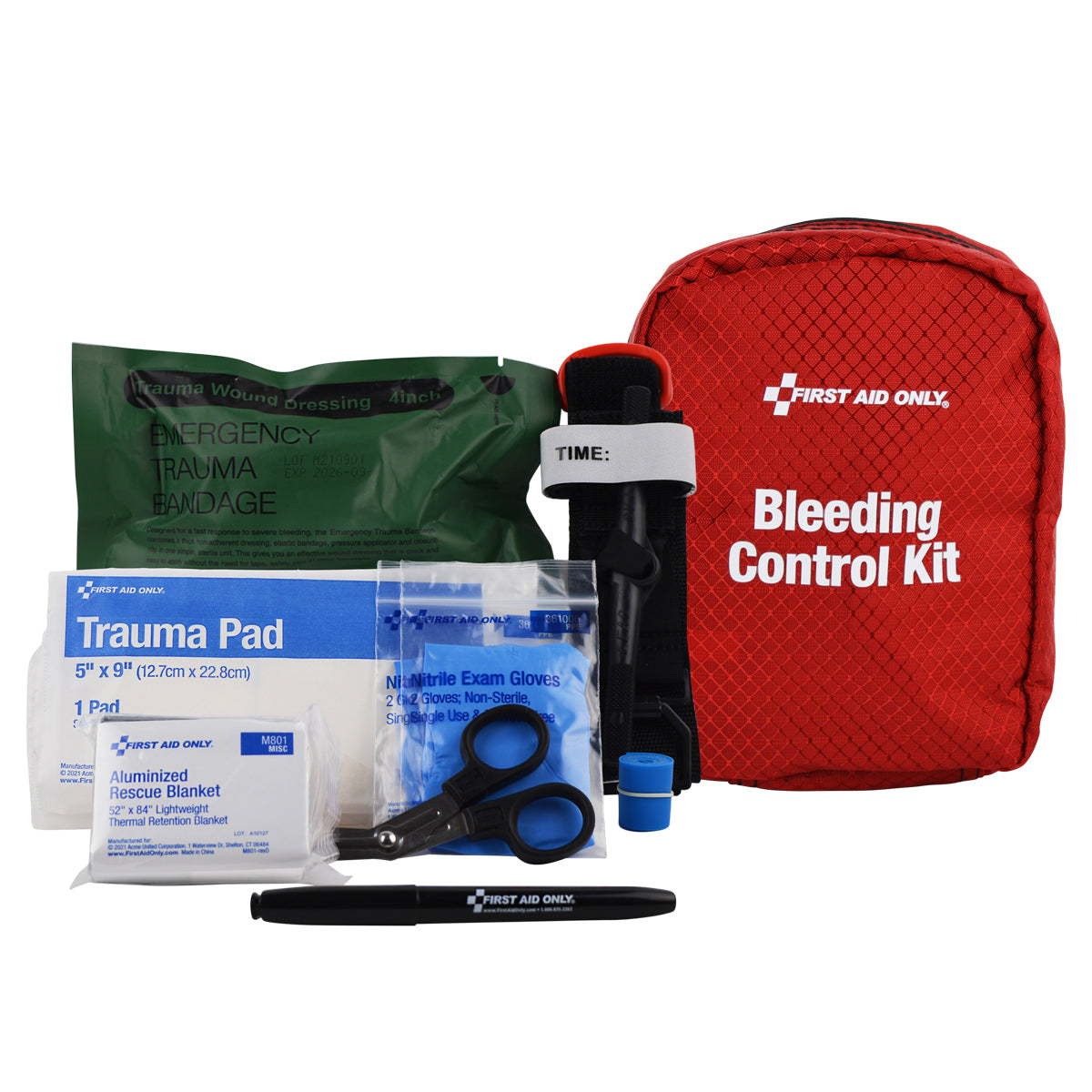 Bleeding Control Kit for Limb Wounds - First Aid Only – firstaidonly